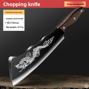 TINGLING | Forged Bone Cutting Knife for Home Meat Chopping and Large Beef Bones