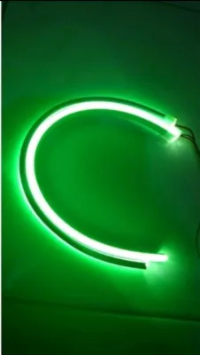 BISA COD sepasang kiri kanan 30cm 2biji Lampu Alis Neon Flexible Mobil Motor 12V Led Selang Elastis