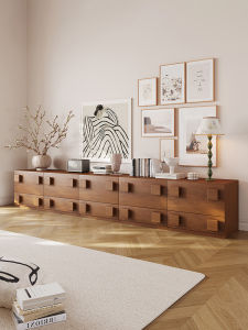 PURPLE LEAF | Purple-Leaf Chinese Vintage Modular Cabinet TV Stand