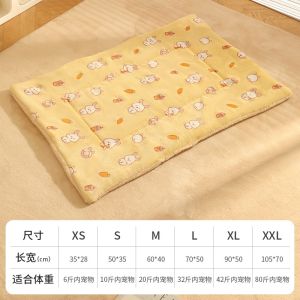 Warm Pet Mat for Cats And Dogs Sleeping Blanket All Seasons Universal Pet Pad Cozy Cuddle Spot for Kittens And Puppies