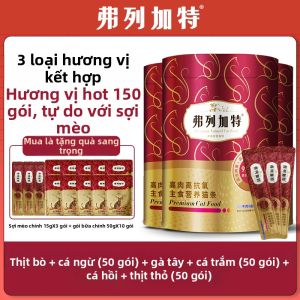 Fregate | Thức Ăn Mèo Thô Đông Lạnh Từ Thịt Gà và Dầu Tôm