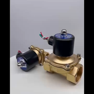 Katup Listrik Air 220V 34” NC Solenoid Switch Stainless