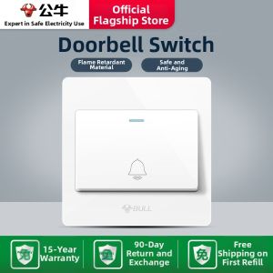 Bull | Wired Doorbell Switch Button Socket