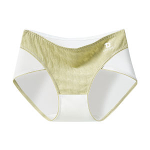 DREAM TIME | กางเกงชั้นในผ้าฝ้ายแท้สำหรับผู้หญิง ทรงบางระบายอากาศได้ดี ทรงเอวกลาง ป้องกันแบคทีเรีย กางเกงชั้นในทรงสามเหลี่ยมสำหรับเด็กผู้หญิง