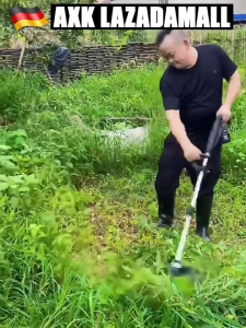 🔥ราคาต่ำสุดบนแพลตฟอร์ม🔥AXK เครื่องตัดหญ้า เครื่องตัดหญ้าไฟฟ้า มีการรับประกันจากผู้ขาย 9999VF/95000amh ฟรีแบตเตอรี่ลิเธียม 2ก้อน พลังแรงยาวนาน เครื่องตัดหญ้าไร้สาย สามารถกําจัดวัชพืช ตัดต้นไม้ เคลียร์ที่ดิน ฯลฯ ได้อย่างมีประสิทธิภาพ เครื่องตัดหญ้าแบต