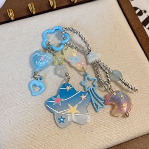 Sanrio | Mặt Dây Chuyền Trang Trí Điện Thoại Móc Khóa Hello Kitty Sanrio Đính Hạt Phụ Kiện Thời Trang Denim Charm Túi Xách Cầm Tay Phụ Kiện Tai Nghe