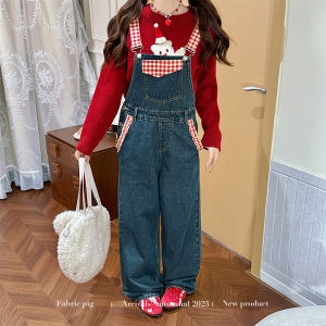 Lazy & Cute Red Round Neck Knit Sweater