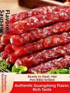 Non-Top Grade Cantonese Flavor Sausage For Home and Commercial Use