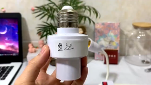 2pcs E27 Human Sensing Lamp Holder Automatic Switch Lamp Holder With Radar Sensor Lamp Holder Radar