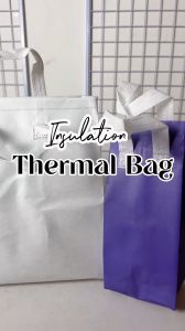 Insulation Thermal Bag Cooler Bag | Coller Bag Aluminium Foil Thermal | Goodie Bag Frozen Bag | Tas Bekal Makanan Anti Air Tahan Panas Dan Dingin | Travel Insulation Bag