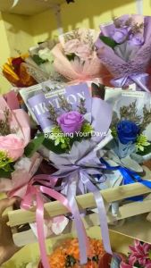 bloomingyourdays (Ready Stock) FREE PACKING Bouquet / Buket Bunga Artificial 1 tangkai untuk Wisuda / Hari Ibu / Ulang Tahun / Hadiah
