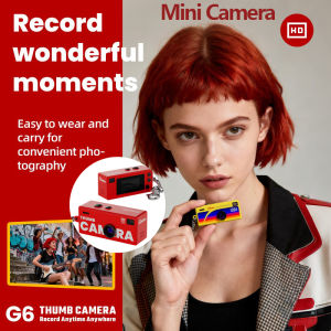 Mini Cartoon Camera Keychain SLR Camera Flash Keyring Creative Camera Key Holder Bag Pendant Gift