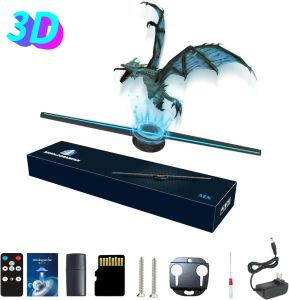 Quạt Hình Ảnh Ba Chiều 42CM 3D Máy Chiếu Ba Chiều HD Để Hiển Thị Quảng Cáo Máy Chiếu Ánh Sáng Cho Các Cửa Hàng Quán Bar Tiệc Giáng Sinh
