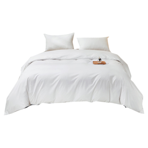 LINGYUN | White Pure Cotton Duvet Cover for 5-star Hotels