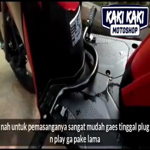 PAKET LENGKAP Step Bastep Footstep Pijakan Kaki Depan Matic Honda GENIO Cbs ISS 2018 - 2023 Murah