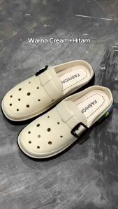 OKAIDO Sandal Mules Clog Wanita Cewek Perempuan Fashion Korea Style Kekinian Nyaman Anti Licin