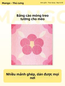 Mango | Bàn Chải Móng Mèo Chống Xước Bền Đa Năng
