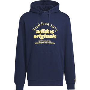 adidas | Three Stripe Mens Hooded Sweater