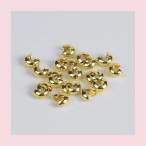 100 Cái/lot Khóa Cài Khuyên Tai Dạng Cuộn 3mm 4mm 5mm Nút Bịt Kim Loại DIY Nút Bịt Hình Viên Đạn Phụ Kiện Làm Đồ Trang Sức