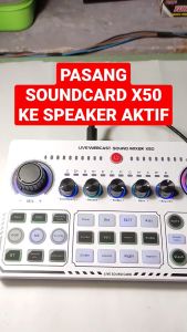 COD KIRIM CEPAT LEEDOAR Mixer Audio External Sound Card Live Bluetooth 15 Effects X50/ Mixer audio mini amplifier 2 chanel 4 chanel efek suara ashley yamaha karaoke soundcraft bekas murah cuci gudang/ Soundcard v8 full paket lengkap f999 pro taff