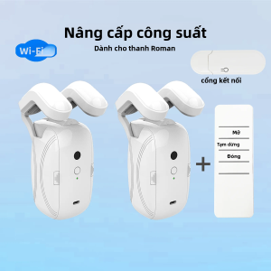 Robot Rèm Điện Thông Minh WIFI Điều Khiển Từ Xa Điều Khiển Bằng Giọng Nói & Ứng Dụng Tương Thích Với Alexa Google Home Cho Đường Ray Rèm La Mã