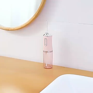 Ready stock Portable Water Floss Teeth Cleaner Water Jet Electric Water Flosser Oral Irrigator Floss With 4 Nozzles