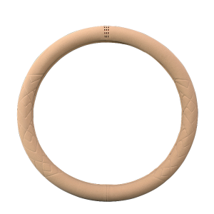 MRTREE | Beige Sweat-absorbing Anti-slip Steering Wheel Cover