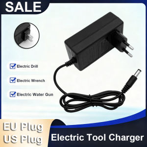 21V Universal Charger Power Adapter Lithium Drill Power Charger Electric Wrench Screwdriver Charger EU US Plug Tool Accessories
