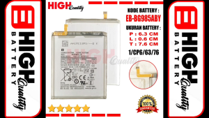 Baterai Samsung Galaxy S20+ S20 Plus SM-G985F S20plus SM-G986B Battery EB-BG985ABY Batre Original