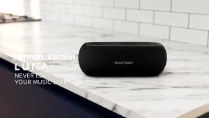 Harman Kardon Luna Portable Bluetooth Speaker - Elegent Design  Superior Sound  Up to 12 hours Battery Life  Comparable to Emberton II & Charge 5