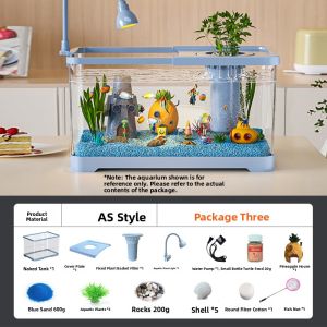 KUOTING | Eco-Scaping Filter Oxygen Desktop Fish Tank