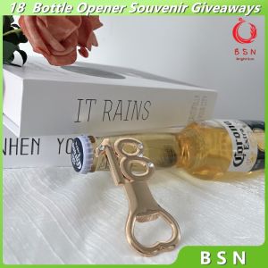 【Local Delivery】 BSN* 18th Birthday Anniversary Bottle Opener Souvenir Giveaways For Birthday