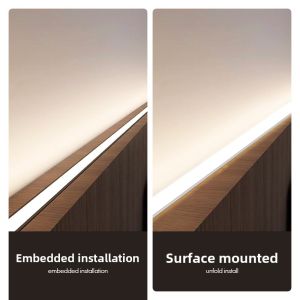 JINGYA | Embedded LED Strip Light for TV Wall and Living Room