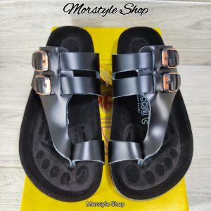 Sandal Dodoni  Jepit Jempol BU 310 / Sandal Kulit Pria / Sandal Jepit Jempol