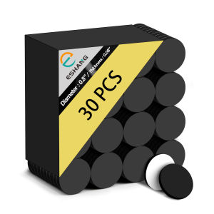 ESHANG Round Magnets Dots with Adhesive Backing for Crafts - Flexible Self Adhesive Magnetic Tape - Flexible Magnet Sheet