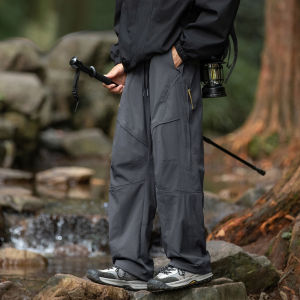 Outdoor Casual Hiking Trousers Mens Spring Autumn Summer New Style Loose Straight Leg Mens Casual Pants VUUG Brand
