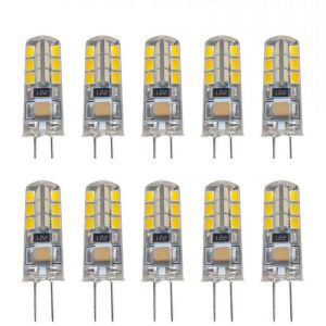 10pcs G4 Led Bulb 2W 3W 5W 9W 12W 15W 12V AC220V Saving Silicone Lamp 360Beam Angle Replace halogen Light Spotlight Chandelier