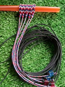 เชือกผูกขาไก่(ธงชาติ)เชือกเทียน