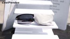 CoolPandas Kính Râm Phân Cực Dành Cho Nam Giới Kính Râm Không Vành Kiểu Phi Công UV400 Bảo Vệ Thể Thao Ngoài Trời Kính Lái Xe Ngày Đêm Kính Tắc Kè Hoa