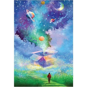 Jigsaw Puzzle for Adults 500/1000/1200/2000PCS Dreamy Fantasy Artwork Mindful Game Stress Relief Decor Gift