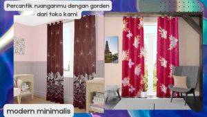 Gorden Jendela Pintu Elegan & Tips Memilih