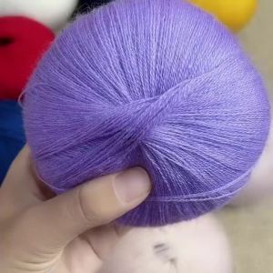 300g Nguyên Chất Cashmere Sợi Len Mịn Để Đan Tay Ấm Áp Áo Len Khăn Tự Làm Chất Liệu Chải Kỹ Len Merino Sợi Chống Đóng Cục