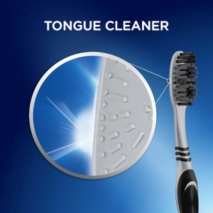 Oral-B Complete Easy Clean BlackManual Toothbrush- PolyBag (Soft) (5 Counts)