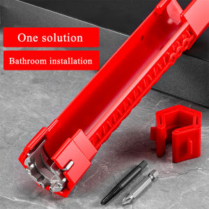 12 in 1 Multifunctional Kitchen Faucet WrenchKitchen Drain Tub Removal nut Plumbing for Tight Spaces Installation Repairs Tools