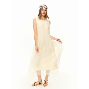 DUSHU | Bespoke Split Shaped Lace Series Tulle Dress