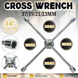 CP HEAVY DUTY CROSS WRENCH 17/19/21/23MM (12531)