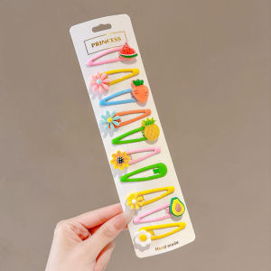 Cute Colorful Childrens Hair Clips Side Bangs Hair Accessories Girls Lovely Hairpins Fresh out New Style Korean Fashion