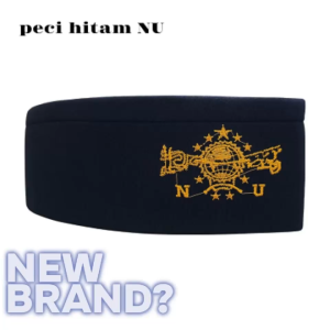 kopiah songkok bordir ukuran 1-10 logo NU beraneka macam warna untuk dewasa dan anak anak