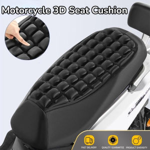 Universal Motorcycle Seat Breathable Comfort Pressure Relief Seat Motorbike Cushion Shock Seat Cover Saddles