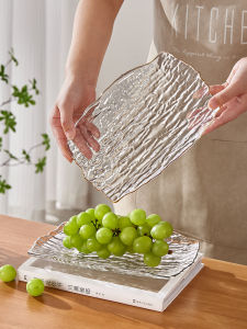 YINXIANG80YIGUAN | Luxury High-End Glass Snack Dish